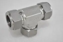 SWAGELOK SS-2000-3 STAINLESS STEEL TUBE FITTING, UNION TEE, 1 1/4 IN. TUBE OD