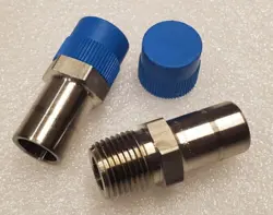 QTY 2 SWAGELOK SS-12-TA-1-8 MALE TUBE ADAPTER 3/4