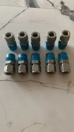LOT-10PC  SWAGELOK SS-810-1-8 TUBE FITTING 1/2
