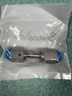 SWAGELOK SS WELDED VCR FACE SEAL FITTING SS-4-WVCR-6-DF ¼ IN. ROTATING UNION NEW