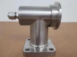 MODIFIED  ISO KF TO EDWARDS IQDP, QDP, DP TEE ADAPTER TO SWAGELOK 316