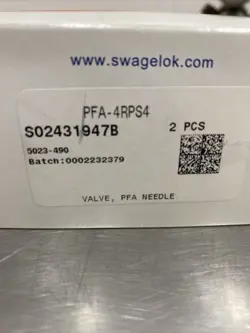 PFA NEEDLE VALVE