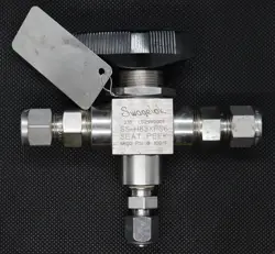 SWAGELOK SS-H83XPS6 BALL VALVE 3/8IN TUBE X 3/8IN TUBE X 1/4 NPT