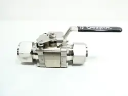 SWAGELOK SS-68CS32-JL MANUAL STAINLESS BALL VALVE 2IN TUBE