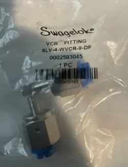 SWAGELOK 6LV-4-WVCR-9-DF, FEMALE ELBOW 1/4