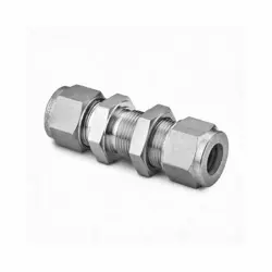 8 MM TUBE OD 316SS BULKHEAD  FITTING   SWAGELOK  SS-8M0-61