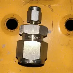 HAM-LET 763LSS1/2X1/8 REDUCING UNION CONNECTOR SWAGELOK REF SS-810-6-2 *NEW*