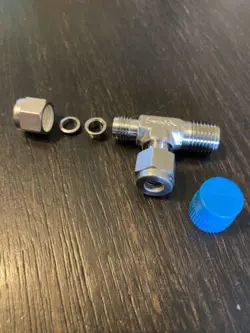1/4”MNPT RUN