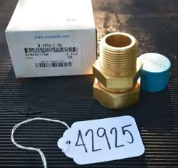 SWAGELOK TUBE CONNECTOR B-1810-1-16 (INV.42925)