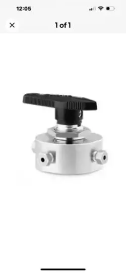 SWAGELOK SS-43YFS2-049 SS 1-PIECE 40 SERIES 4-WAY BALL VALVE FNSP