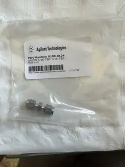 0100-0124 AGILENT SWAGELOK UNION 1/16- TBG 1/16-TBG -NEW