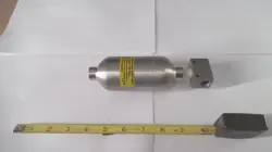WHITEY / SWAGELOK DOT 3 STAINLESS DOUBLE ENDED 150CC SAMPLE CYLINDER, 1/4 NPT