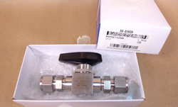 SWAGELOK SS-83KS8, 3-PC HIGH PRESSURE BALL VALVE, PCTFE SEATS, 1/2