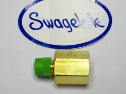 1- SWAGELOK BRASS REDUCING ADAPTER, 1/4