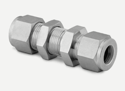 3/8 X 3/8 TUBE OD 316SS BULKHEAD UNION FITTING SWAGELOK SS-600-61