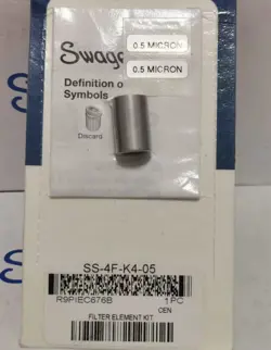 1PC SWAGELOK SS-4F-K4-05 FILTER