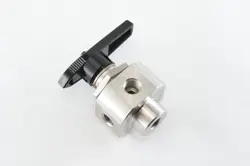 BALL VALVE 40 SERIES, SWAGELOK, 5 WAY, 1/8 FNPT, SS-43ZF2
