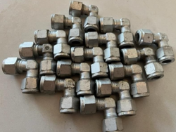 CRAWFORD SWAGELOK STEEL 3/8'' ELBOW FITTING 15 PCS