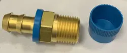 20X SWAGELOK 1/2 INCH PUSH ON HOSE CONNECTION TO 1/2 IN MALE NPT BRASS B-PB8-PM8