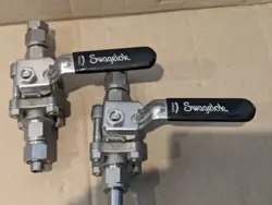 (2X) SWAGELOK SS63TS8