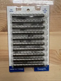 20 SETS OF SWAGELOK 1/4 INCH FERRULE SET, P/N: SS-400-SET, 2 STICKS.