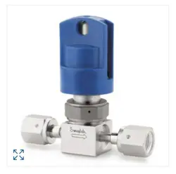 1/4” VCR SWAGELOK HIGH PURITY DIAPHRAGM VALVE DP SERIES 6LVV-DPLFR4-P