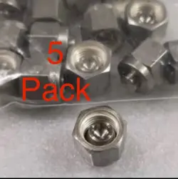 5-SWAGELOK STAINLESS STEEL TUBE PLUG FITTING, 1/4