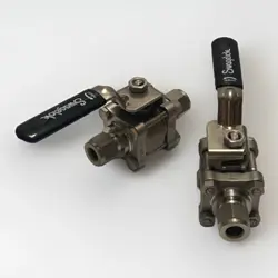 SWAGELOK 60 SERIES SS63TS8 3 PIECE BALL VALVE NEW OPEN BOX ⚡️✅