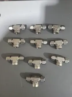 10. NEW SWAGELOK SS-810-3-8TTF TUBE FITTING; 1/2