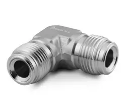 SWAGELOK 316 SS VCR FACE SEAL FITTING, 1/2 IN. UNION ELBOW BODY, SS-8-VCR-9