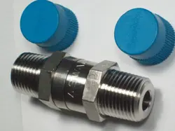 1- SWAGELOK STAINLESS STEEL POPPET 6000 PSI CHECK VALVE, 1/2