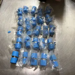 LOT OF 25 MIC FITTINGS NEW SIZES AND SWAGELOK REF IN DESCRIPTION PIPE FITTING