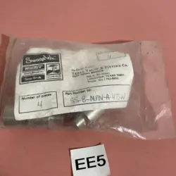 LOT OF 4 SWAGELOK SS-8-MPN-A-4TSW IN SEALED BAG FAST SHIPPING  WARRANTY