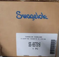 SWAGELOK SS-65TS16 STAINLESS BALL VALVE