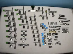 SWAGELOK / NUPRO STAINLESS STEEL FITTINGS/ADAPTERS MIXED LOT OF 77