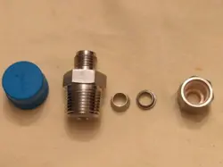 SWAGELOK STAINLESS STEEL CONNECTOR FITTING, 1/4