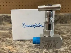 SWAGELOK SS-4GUM4-F4 STAINLESS STEEL GENERAL UTILITY SERVICE NEEDLE VALVE, 1/4