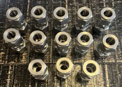 SWAGELOK  SA-810-6 TUBE FITTING, UNION, 1/2 IN. TUBE OD, (13PK)