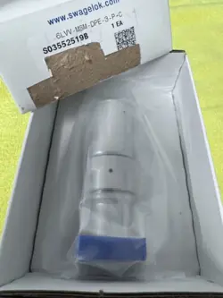 SWAGELOK 6LVV-MSM-DPE-3-P-C PNEUMATIC SPRINGLESS DIAPHRAGM VALVE , NEW