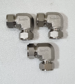SWAGELOK SS-22M0-9 22MM UNION ELBOW; LOT OF 3