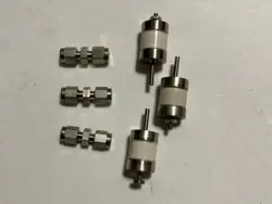 LOT OF 3 SWAGELOK VCR CAJON STAINLESS STEEL FITTINGS