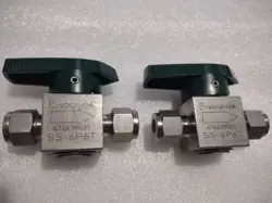 LOT OF 2 - SWAGELOK SS-6P6T 3/8