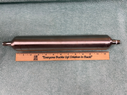 WHITEY DOUBLE ENDED SS 500CC SAMPLE CYLINDER 304L-HDF4-500 DOT COMPLIANT