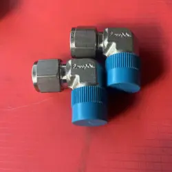 2- SWAGELOK STAINLESS STEEL ELBOW CONNECTOR, 1/2