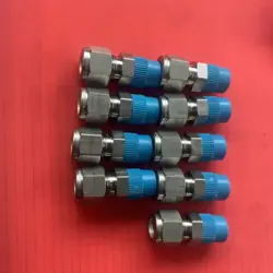 QTY:9 ~NEW~ SWAGELOK P.N.: SS-600-1-4, 3/8” TUBE X 1/4” MNPT, SS-316 CONNECTORS