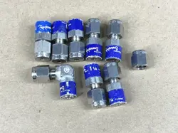 SWAGELOK TUBE FITTINGS LOT OF 8