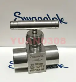 NEW SWAGELOK SS-26VF8 NEEDLE VALVE DHL FAST DELIVERY