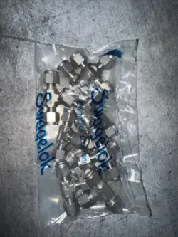 LOT OF 10  SWAGELOK SS-400-3  1/4