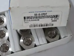 9 PCS SWAGELOK STAINLESS STEEL PIPE CAPS FITTINGS 9/16