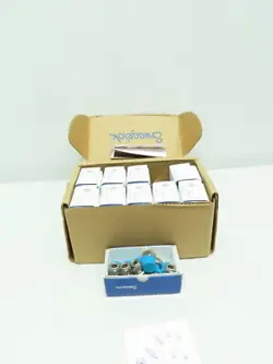 BOX OF 100 SWAGELOK SS-600-2-8 STAINLESS PIPE ELBOW 3/8IN TUBE X 1/2IN NPT
